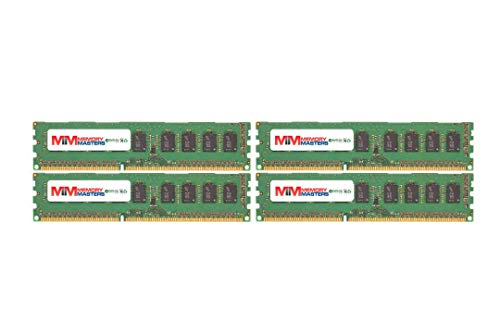 MemoryMasters 16GB (4x4GB) DDR3-1600MHz PC3-12800 ECC UDIMM 2Rx8 1.35V �o�b�t�@�Ȃ������� �T�[�o�[/���[�N�X�e�[�V�����p