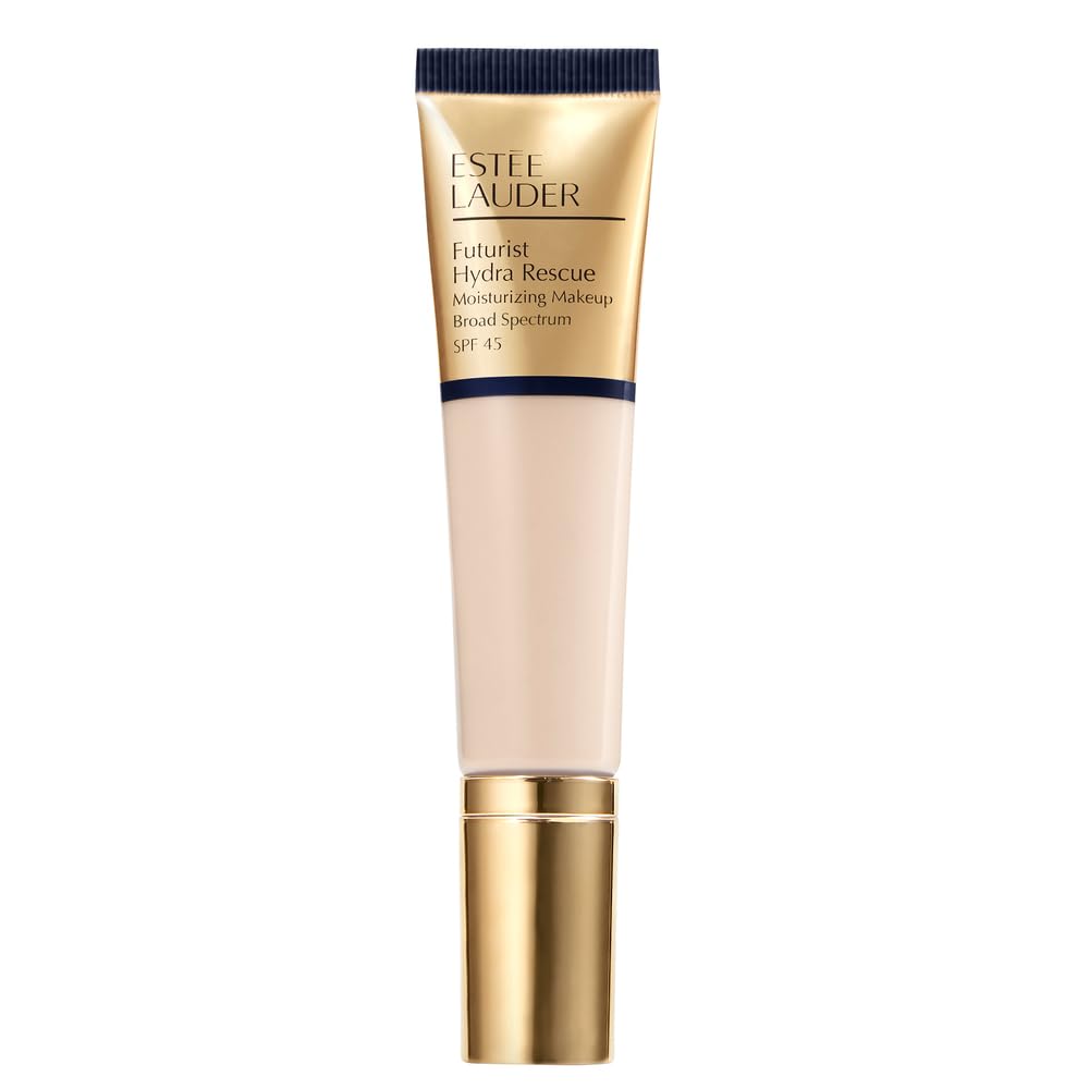 Estee Lauder Futurist Hydra Rescue Moisturizing Foundation Makeup SPF 45 for a 12-Hour Glow, 1.2 Fl Oz
