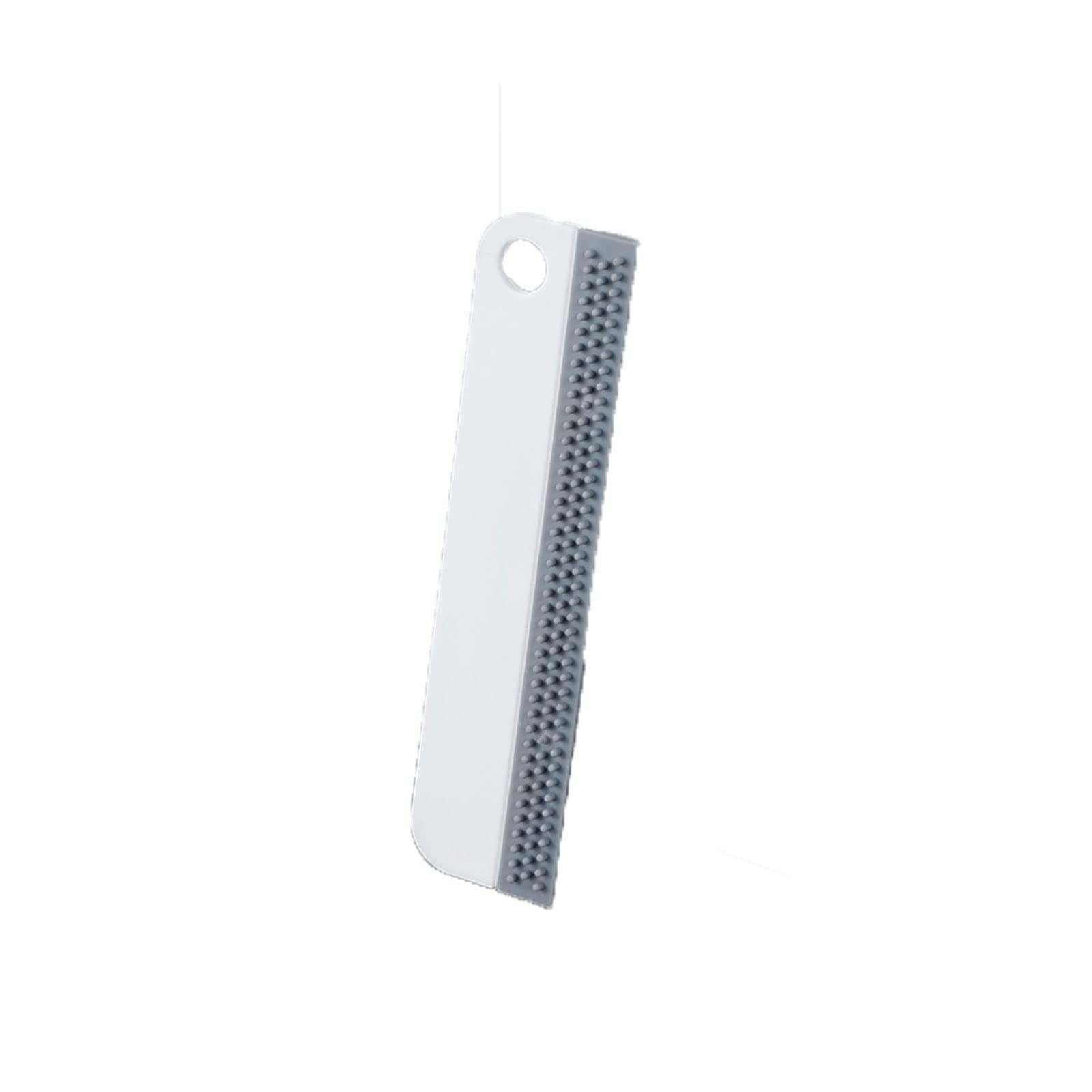 Rasquetas para Ducha, Escobilla de Ducha PP, Cepillo Limpieza for Espejo Cristal, Ventana Coche, Blanco y Gris, 16cm x 4cm