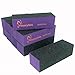 Nail Buffer Sanding Block Polisher Buffing File 60/100 Grit Nail Art Pedicure Manicure Kit 10 PCS (Black Purple)