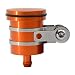Produktbild Aluminium Motorrad Bremse Tank Behälter Ölzylinder Bremsflüssigkeitsbehälter mit Behälterhalter für Duke RC 125 200 390 XC EXC XCW SXF, 1050 1090 1190 1290 Adventure ADV 1290 (Orange)