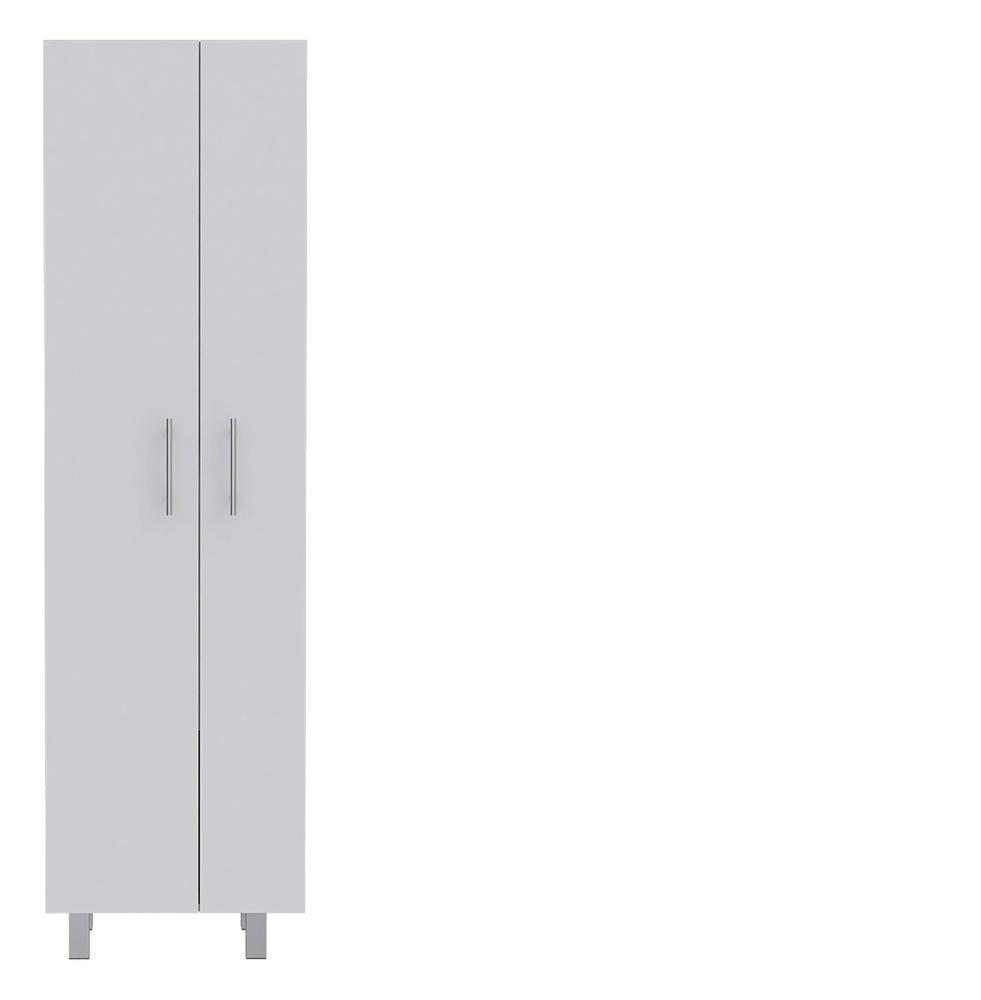 Amazon.com: FM FURNITURE Norway Broom Closet Pantry, Five Shelves