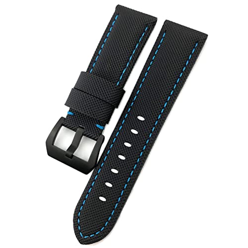 Bracelet de montre 24mm nylon et cuir pour remplacer votre PAM00441