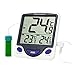 Control Traceable 4648 Jumbo Display Vaccine Thermometer with 5ml Round Bottle, -50°C to 70°C (-58°F to 158°F) Range, 0.1° Resolution