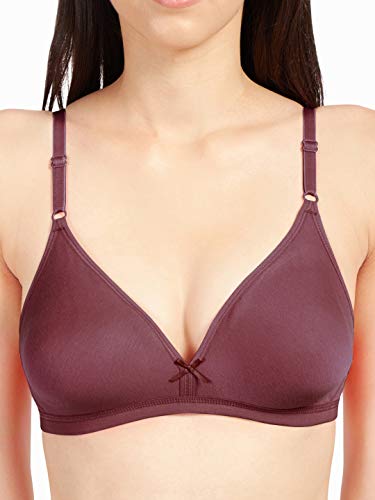 Image of SONARI Omania Womens Non-Padded Cotton Polyester Bras - Solid, Non-Wired, Medium Coverage, Hand Washable (Pack of 2)