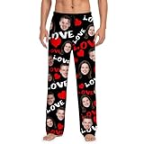Custom Pajama Pants Funny Personalized Pajama Pants With Face Imag Text Funny Gifts For Men Woman