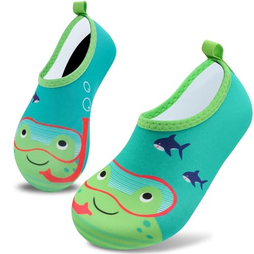 Image of VIFUUR Kids Water Shoes Girls Boys Quick Dry Aqua Socks for Beach Swim Outdoor Sports