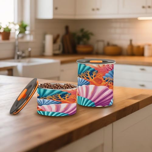 Envase hermético de acero para café de 17 oz Kigai miniatura 7