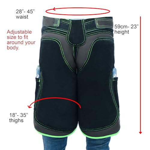 Aro de 65 cm de piel reforzada y resistente para cuello de caballos de doma 5