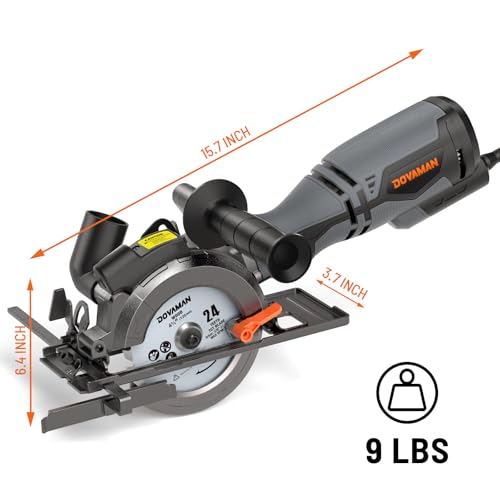 DOVAMAN 5.8A Circular Saw with Laser
