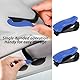 VBGURR 2 Stücke Brillenhalter für Auto Moden Brillenhalterung Auto Multifunktional Sonnenbrillenhalter Auto Universeller Auto Brillenhalter für Männer und Frauen (Blau)