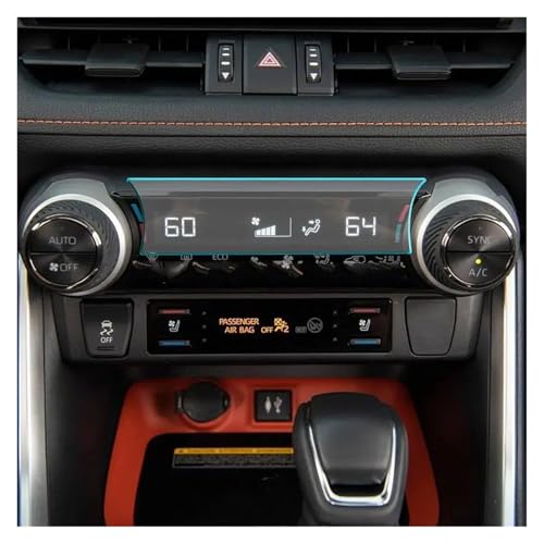 LKRGBXA Películas Nanoplástico TPU Aire Acondicionado Accesorios Control Climatización Para Toyota Para RAV4 XA50 2019 2020 2021 2022 2023 Película para GPS Navi