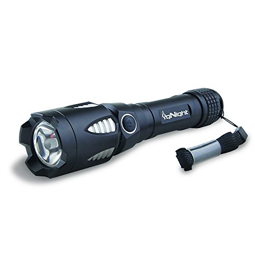 Guard Dog Security igNight 800 Lumen Multimedia USB Charging Tactical Flashlight with 5