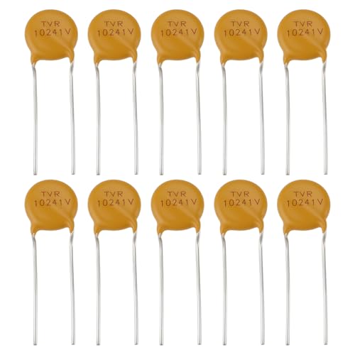 Be In Your Mind 10x Metal Oxide Varistor TVR10241V 240V 150AC 200DC Compatible with TKS Surge...