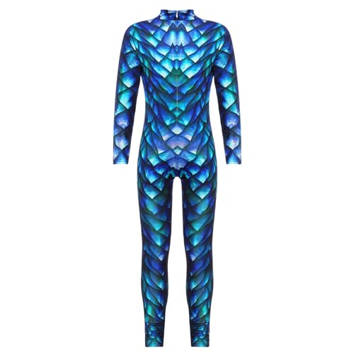 Linjinx Kids Boys One-Piece Long Sleeve Swimwear Rash Guard Sunsuit Swimsuit Wetsuit Bathing Suit Holiday Beachwear