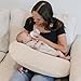 Konssy Muslin Nursing Pillow Covers, 100% Cotton Soft & Adorable Covers for Breastfeeding Pillows, Slipcovers for Newborn Baby Boys & Girls