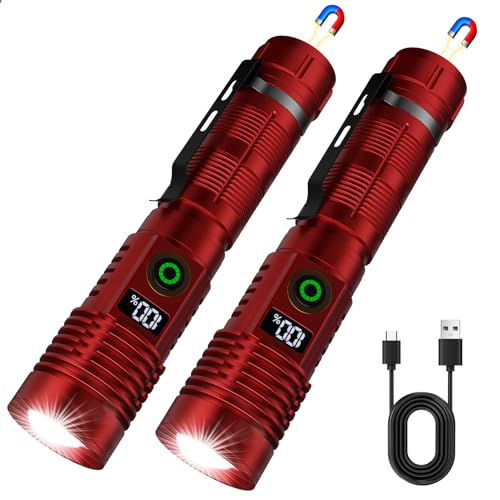 Lampe de poche puissante rechargeable pour le camping et les urgences de la maison