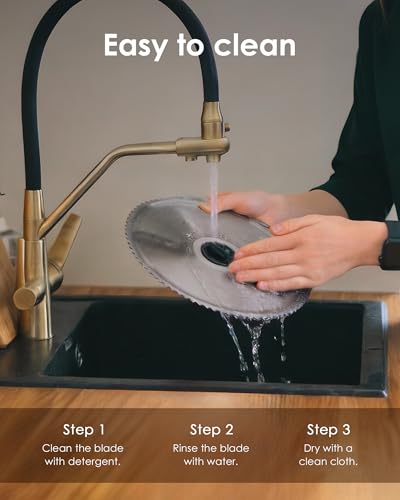 Image of Meat Slicer Machine for Home with 7.5 inch Stainless Steel Blade | Electric Meat Slicer, Adjustable Thickness for 0-15mm, Food Slicer for Meat, Jerky, Cheese, Easy to Clean (Silver)