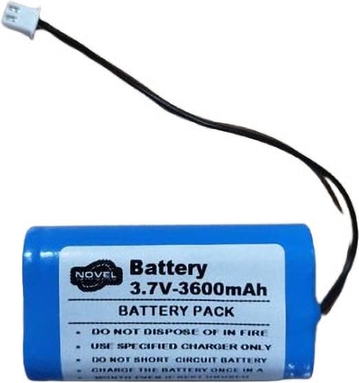 NOVEL 3.7V 3600mAh Lithium-Ion Battery Pack with Built-in BMS Protection Circuit | Rechargeable Battery for Portable Electronics, DIY Projects and Equipment-image-20