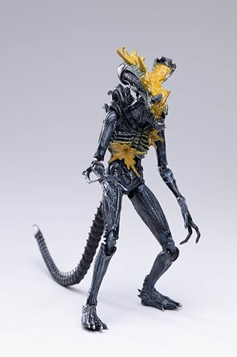 Hiya Toys Exquisite Mini Series 1/18 Scale 5 Inch Aliens Headshot Alien Warrior Action Figure