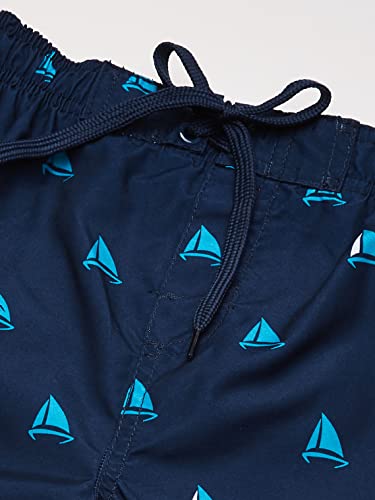 Image of Kanu Surf Boys' Dominica Floral Quick Dry Beach Board Shorts Swim Trunk