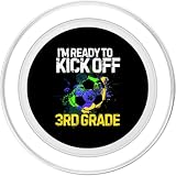 Funny Back To School First day Of 3rd grade Soccer Boys Kids PopSockets MagSafe PopGrip for iPhone