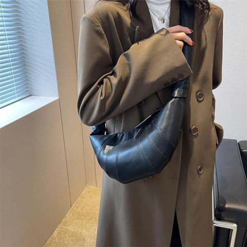 Crescent Crossbody Bag for Women, Lightweight Sling Bag, Crossbody Croissant Crescent Bag, Travel Sling Bag3