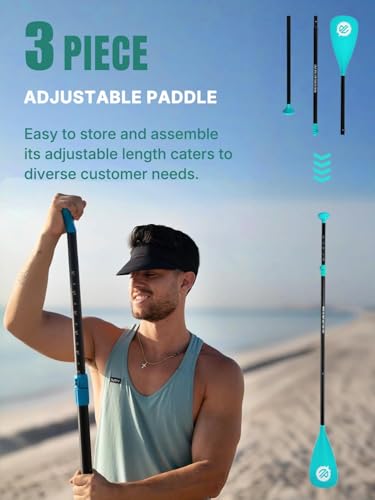 Image of Niphean Inflatable Stand Up Paddle Board with SUP Accessories, Anti-Slip EVA Deck, 10'6'' Inflatable Paddle Boards for Adults & Youth of All Skill Levels