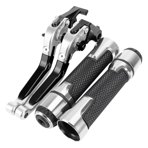 Palancas de embrague ZX12R repuesto de manillar con puños negros de moto ZX-12R