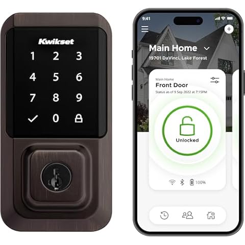 Kwikset 99390-002 Halo Wi-Fi Smart Lock Cover