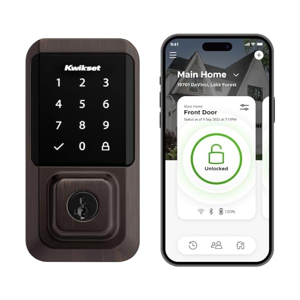 Halo Touchscreen Wi-Fi Enabled Smart Lock