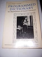 Programmed Dictionary for Masterpieces of French Literature. B000VPB2UQ Book Cover