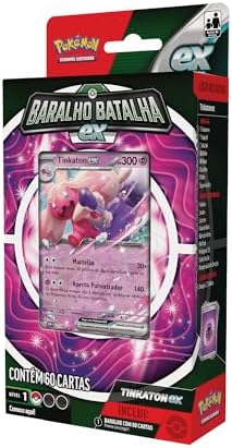 Deck De Batalha Pokémon Tinkanton, Cor: Estampado - Copag
