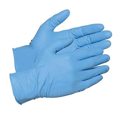 Sim Bio Chem Nitrile Examination Gloves Large Size, (Blue) Amazon.in