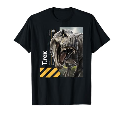Jurassic World Rebirth Tyrannosaurus Covert Mission T-Shirt