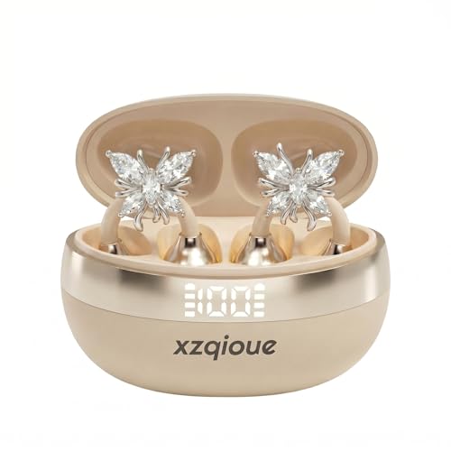 Wireless Bluetooth Earbuds Earrings with LED Digital...
