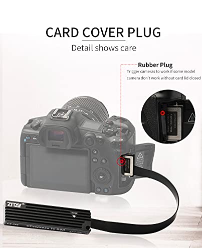 Adattatore ZITAY CFexpress B a SSD, CFexpress Tipo...