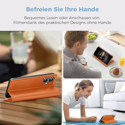 Coque iPhone 17 étui housse protection RFID cuir portefeuille flip case