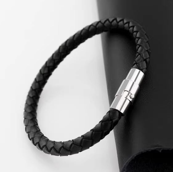 Image of Salty Alpha Anti Tarnish Bracelet for Men | Hand Bands for Boys | Wrist Bracelets for Man | Fashion Jewellery Accessories | Stylish Minimal Jewelry | Gift for Marriage, Birthday, Anniversary