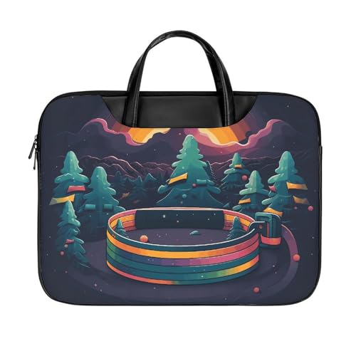 Maletín bandolera impermeable para laptop 17 pulgadas miniatura 1