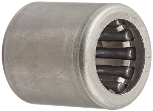 INA SCE610 Needle Roller Bearing, Steel Cage, Open End, Inch, 3/8