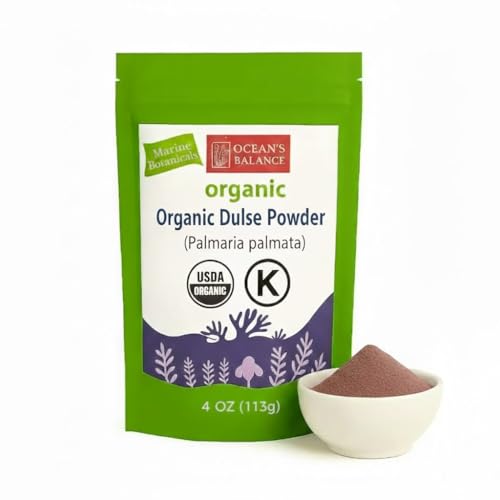 Ocean’s Balance Organic Dulse Powder - Maine Coast Seaweed -