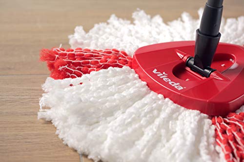 Vileda Turbo 2-in-1 EasyWring&Clean reservekop in dubbelverpakking, mopkoppen voor de complete sets, 2 stuks - Image 4