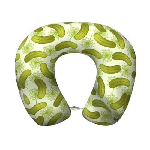 Almohada espuma viscoelástica forma U tamaño único miniatura 1