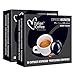 Italian Coffee 100 Capsule Caffè Ristretto Compatibile con Nespresso Professional