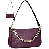 ❤ MATERIAL DE ALTA CALIDAD: El exterior de la bolsos bandolera mujer está hecho de cuero PU de alta calidad con patrón de cocodrilo, impermeable y resistente al desgaste, y el interior está hecho de forro de nylon. El cuero PU es duradero y fácil de limpiar, solo lávelo con agua para que parezca nuevo.
