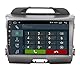 Autoradio für Für Kia Sportage (2010-2016) Mit Heckkamera Und Infinity-verstärker Android GPS Bluetooth WiFi USB DAB+ Touchscreen 9 8core Carplay AndroidAuto
