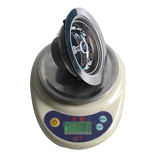 Desagüe de acero inoxidable con colador 3-1/2" para cocina miniatura 4