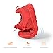 AOE Womens Fashion Walking Running Shoes Ultra Breathable Lightweight Mesh Tennis Shoes Non Slip Gym Workout Sneakers Red 8women / 7men