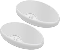 Vista 11 de Dream Lighting luz LED para interior de RV de 12 V con interruptor, luz de techo de 15,2 cm ovalada, 4,5 W, 3500 K, iluminación blanca suave